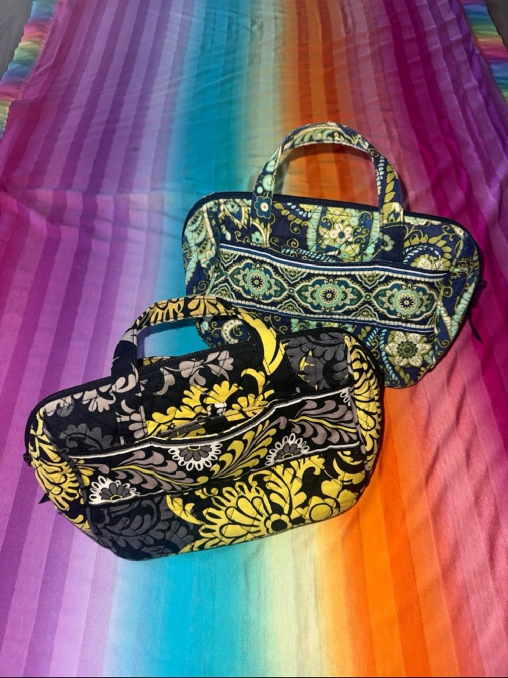 Vera Bradley Lunch Box Lot of 2
